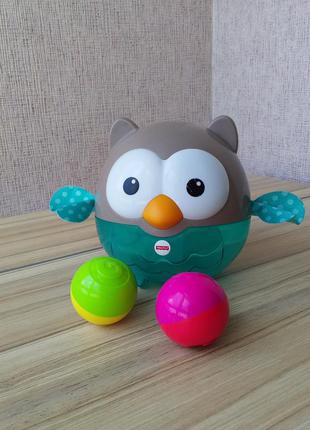 Fisher-price сова з кульками