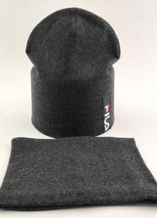 Шапка трикотажні подвійні дитяча 48-50; 50-52; 52-54; 54-56 розмір