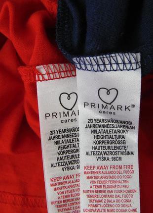 Пижама primark англия 24-36 мес 2-3 года3 фото