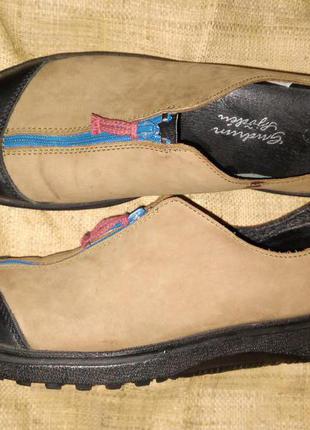 Туфлі 41р-27 см нубукове шкіра guldrul liverben туфлі вічні