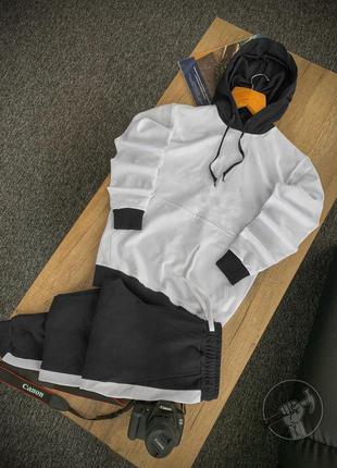 Чоловічий осінній спортивний трикотажний костюм комплект