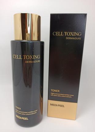 Омолоджуючий тонер зі стовбуровими клітинами medi-peel cell toxing dermajours toner2 фото