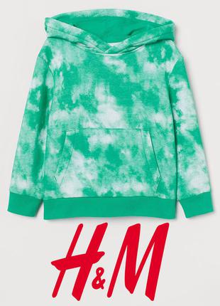 Худі зелене для хлопців 4-8 років від h&m (швеція