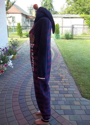 ( 46 / 48 р) harry potter флисовый комбинезон пижама кигуруми мужской кігурумі б/у3 фото