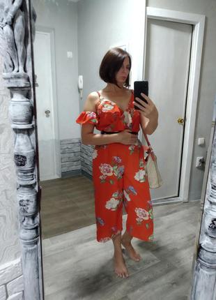 Очень красивый комбинезон с кюлотами 12