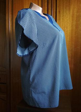 Новая женская блуза fashion большого размера7 фото