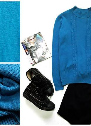 Стильний теплий вовняний светр