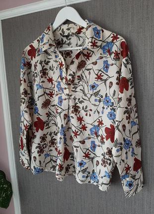 Сорочка квіти zara