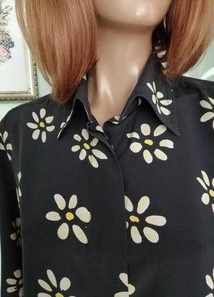 Шелковая блуза блузон peter naumann5 фото