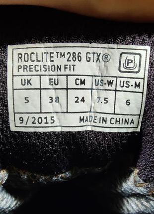Треккинговые ботинки inov-8 roclite 286 gore-tex 38 р8 фото