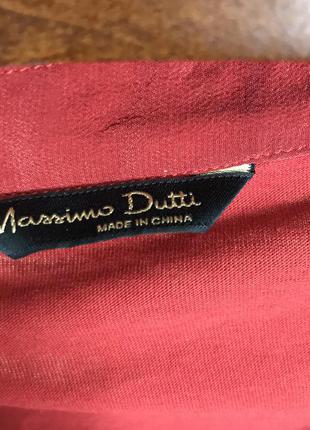 Шелковая блуза massimo dutti  vn103 фото