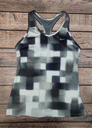 Nike dry fit спортивна майка з топом і кишенями2 фото