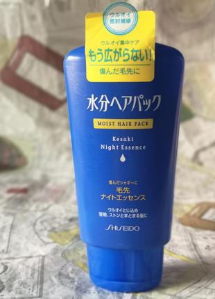 Увлажняющая маска для волос shiseido moist hair pack kesaki night essence, 120 гр.2 фото