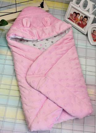 Одеялко/конверт для новорожденных, цвета4 фото