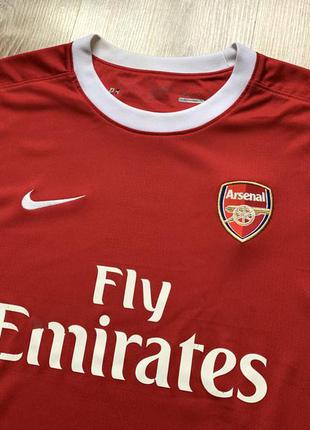 Підліткова футболка футбольна джерсі nike arsenal fc3 фото