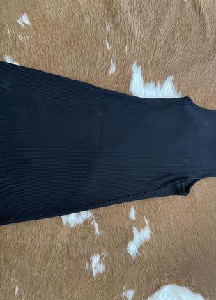 Polo garage платье чёрное s m 36-38 тянется по фигуре8 фото
