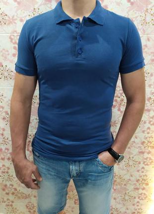 Чоловіча футболка поло, поло трикотаж, футболка поло коттон, поло лакоста р-р 48-56