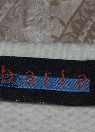 Модненький шерстяной  свитер-снежинка- трансформер мax baria (турция) оригинального кроя2 фото
