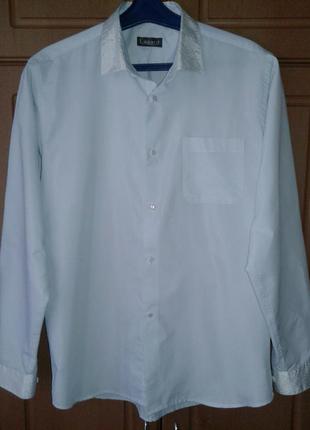 Продам білу чоловічу сорочку