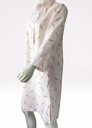 Гарне плаття-сорочка вільного крою бренду archivio"67, італія, 97% бавовна5 фото