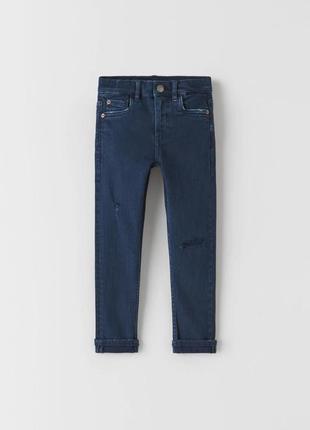 Джинси з потертостями преміум-якості zara