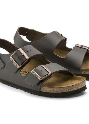 Босоножки birkenstock milano natural leather