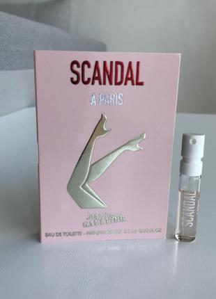 Пробник jean paul gaultier scandal a paris edt 1.5ml1 фото