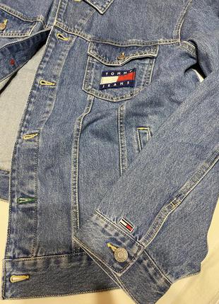 Джинсовая куртка tommy jeans3 фото