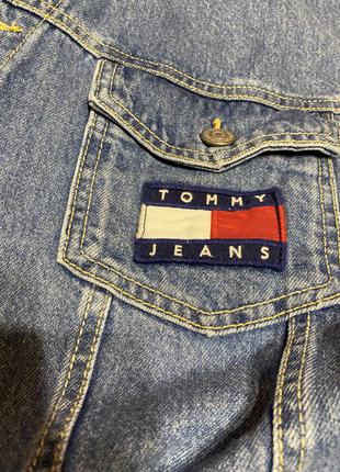 Джинсовая куртка tommy jeans4 фото