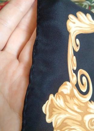 Яркий, шелковый платок.5 фото