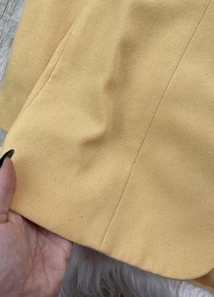 Желтый винтажный пиджак 1+1=310 фото