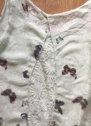 Итальянская блузка, блузка бабочки, шелковая блузка, кофточка2 фото