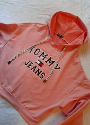 💥яркий, стильный,укороченный свитшот с капюшоном