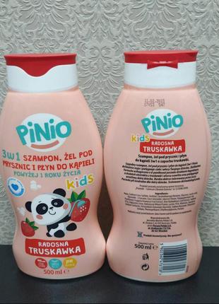 Шампунь дитячий pinio (radosna truskawka) 500 ml польща