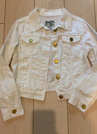 Пиджак джинсовый р.128