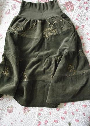 Чудова вельветова спідничка