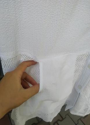 Новая нарядная белая блуза 62 размера2 фото