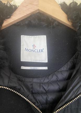 Пальто moncler. оригинал2 фото