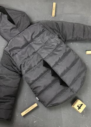 Куртка діно з ріжками на флісі тепла всередині
