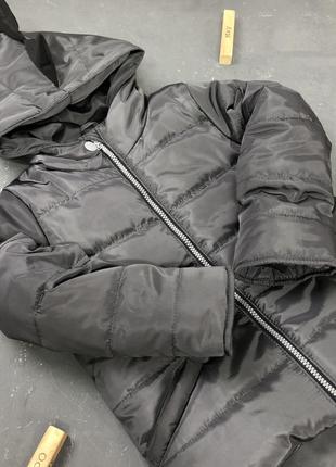 Куртка діно з ріжками на флісі тепла всередині5 фото