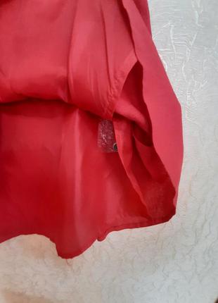 Новая льняная юбка на подкладке6 фото