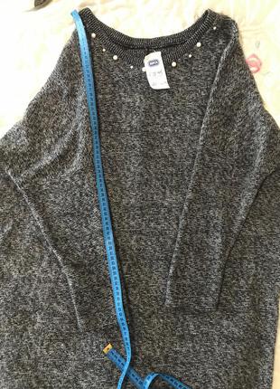 Блузон джемпер свободного кроя 10