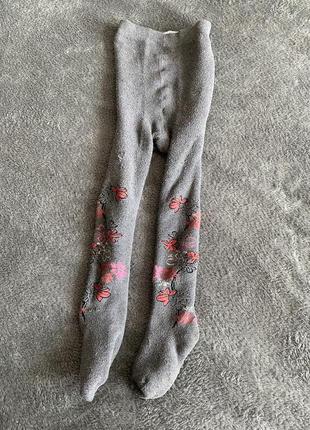 Дитячі теплі колготки для дівчинки 💕