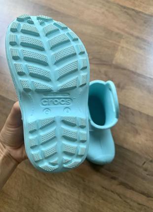 Гумові чобітки дитячі crocs3 фото