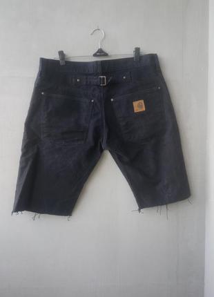 Шотры бриджи капри штаны джинсовые обрезанные не обработанные срезанные2 фото