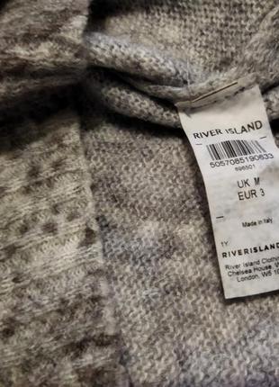 !! распродажа!! оригинальный теплый свитер джемпер с интересной спинкой!!9 фото