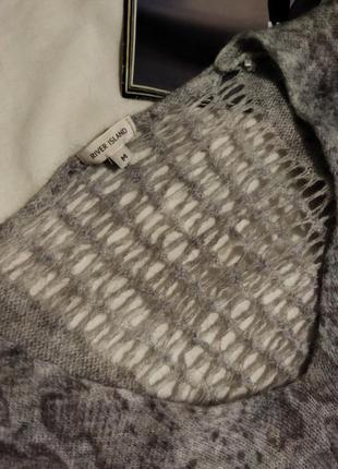 !! распродажа!! оригинальный теплый свитер джемпер с интересной спинкой!!3 фото