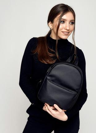 Жіночий рюкзак brix чорний5 фото