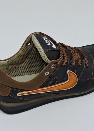 Кроссовки кожаные nike2 фото