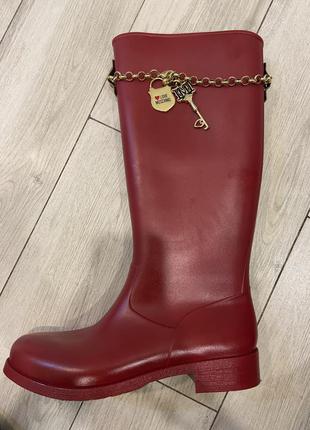 Гумові чоботи moschino